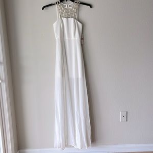 Formal white dress